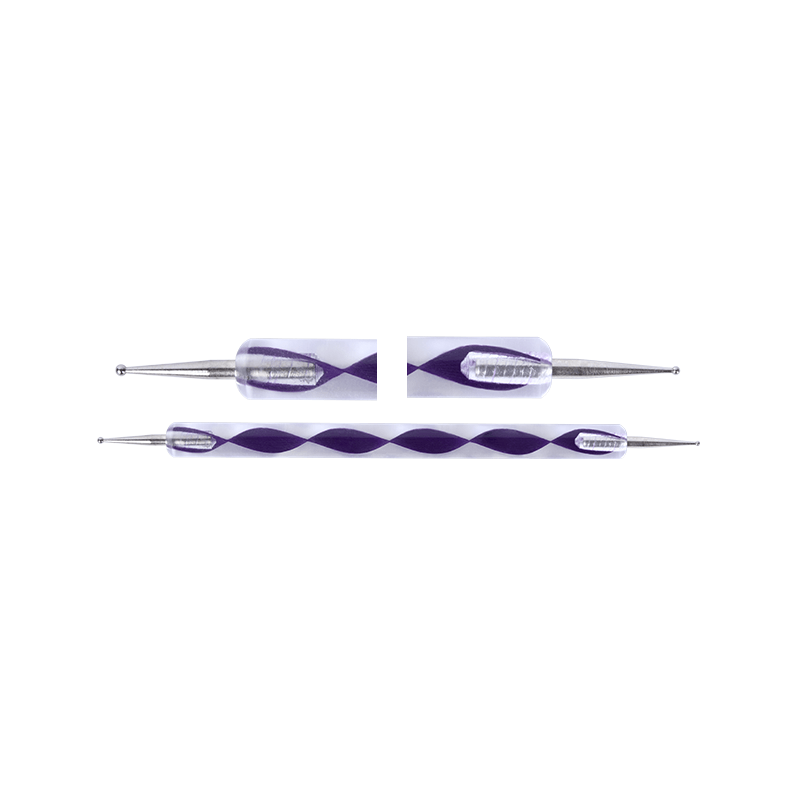 Spatola per ornamenti - dotter viola